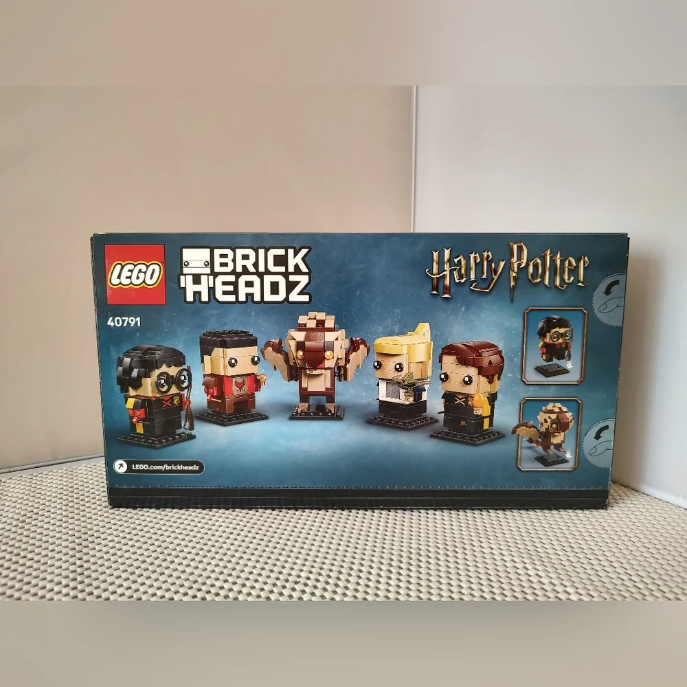 Lego 40791 Brick Headz The Goblet of Fire Figures Harry Potter NWT Building Toy